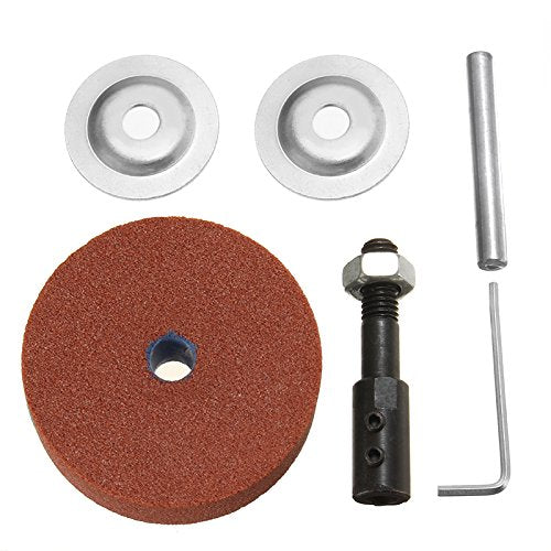 EsportsMJJ 70X20X10mm Grinding Wheel Adapter Set Changed Electric Drill Into Grinder - Green
