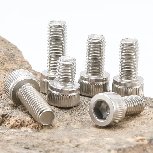 M2 M3 M4 M5 Nuts and Bolts, 304 Stainless Steel Metric Bolt Assortment (Lock & Flat Washers),Metric Screw Assortment, Socket Head Cap Screws, Metric Bolts and Nuts Assortment Kit, 1415pcs M2M3M4M5