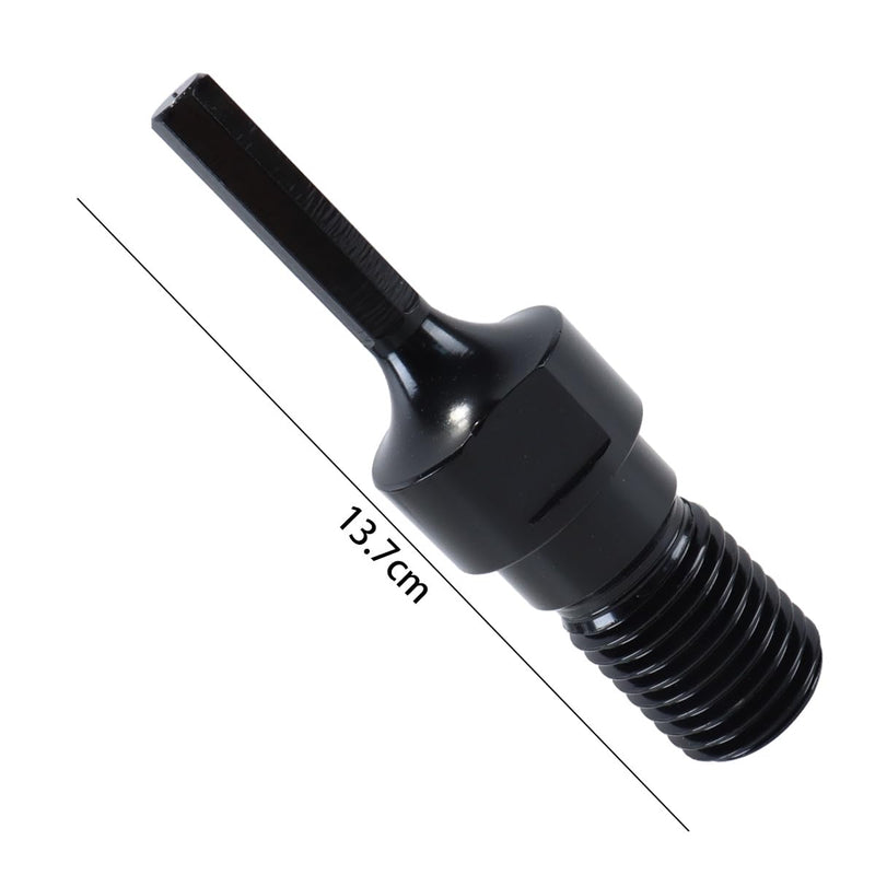 1 1/4 UNC Thread to Hex Shank Conversion Tool Drill Adapter
