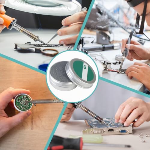 Soldering Tip Cleaner 30 g, Soldering Tip Reactivator for Oxidized Soldering Tips | Soldering Accessories for Effective Cleaning and Restoration, Increases Solderability, For Soldering Irons and Soldering Tools