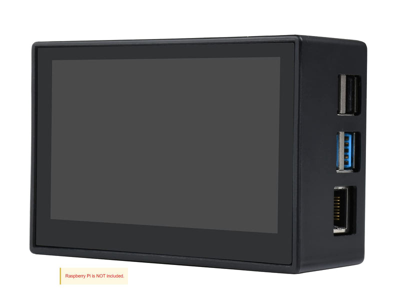 Waveshare 4.3 Inch Touch Screen DSI LCD with Case for Raspberry Pi 4B, 800×480 Resolution Monitor IPS Capacitive Screen Support Raspbian/Ubuntu/Kali/Retropie/WIN10 IoT 4.3 inch DSI LCD (with case)
