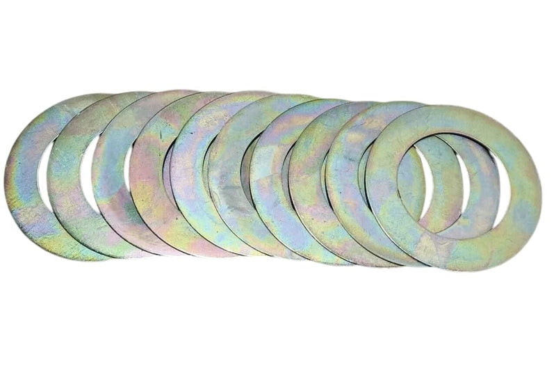 Bucket Pin Shims Spacer Size 130 mm x 90 mm x 2 mm Set of 10 Pcs Fits and Compatible with Various Earthmoving Machines and Excavator Machine