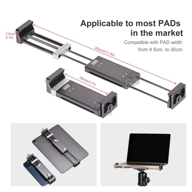PC-03 Tablet Laptop Mount Smart Phone Bracket Tripod Bracket Accessories for pad Pro Holder Arca Swiss Stand Universal