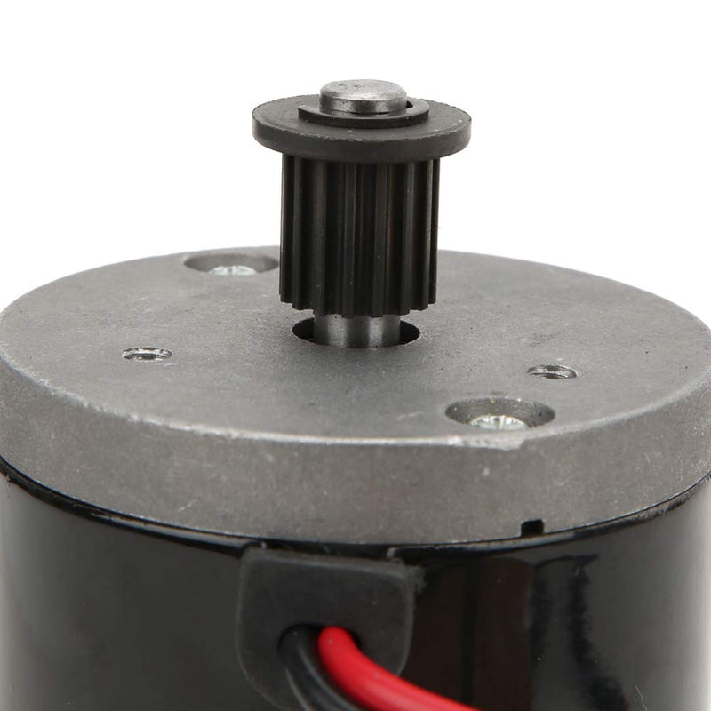 DC Brush Motor 24V 150W Magnet Permanent Motor High Speed Motor with Pulley for Electric Bicycle