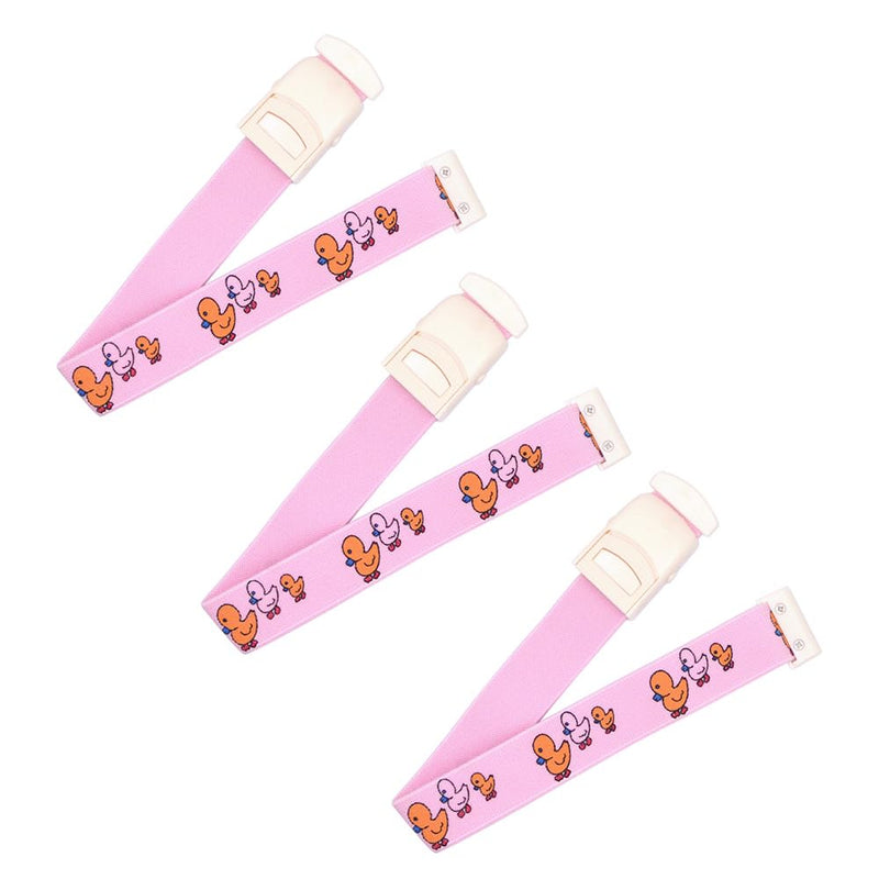SEIWEI 1/3 x Bow Tourniquet, Yellow/Blue/Pink Tourniquet Quick Release for Nurses, Doctors and Phlebotomists 1 piece. Pink
