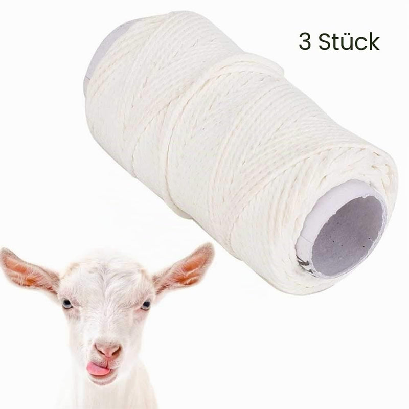 Surgical Suture Material, Silk 4.5 x 2 x 2 cm, 3 Pcs/Set, Easy to Remove Veterinary Suture Thread for Cattle (18 Gauge Suture)