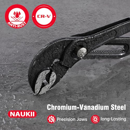 Water Pump Wrench for Home Repair 16 inch Slip Pliers Comfortable Handle Pliers Hand Tools