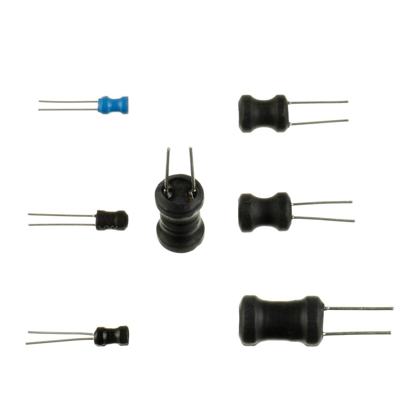 BOJACK 15 Values 160 Pieces Inductance 10 uH to 20 mH DIP Radial Power Choke Inductors Assortment