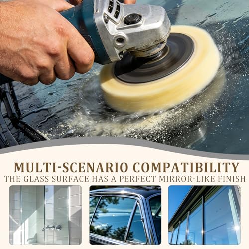 2 Pounds Cerium Oxide Glass Polish & Scratch Remover - High Purity Glass Polishing Compound for Auto Windshield, Mirror & Window Polish, Professional Grade Cerium Oxide Powder (2 lb) 32 oz