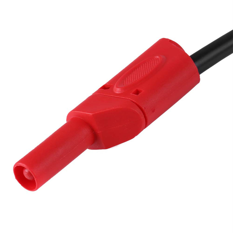 Test leads, banana head adapter cable, HT30A high performance car test cable BNC to banana head adapter cable for automotive measuring device length 3 meters input resistance 50 Ω