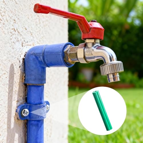 Supkiir 1000 Pcs Expanding Plastic Screw Anchors, 1/4" Hole Green Plastic Anchors for Concrete, Wall Expansion Pipe for Drywall, Concrete, Hollow Walls, Tile Cement Bolt and Aerated Concrete Bricks