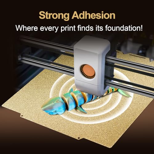 IdeaFormer U1 Textured PEI Build Plate for Snapmaker 270 x 270 mm, Double Sided PEI Printing Plate Spring Steel Print Bed for Snapmaker U1 3D Printer