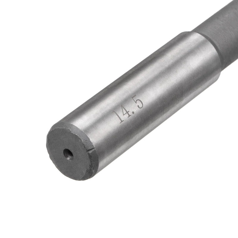 QUARKZMAN Drill Bit 14.5mm, H7 HSS Lathe Drill Bit with 6 Straight Cutting Edges, Round Shank Milling Tool, Metric Drill Bit for Stainless Steel Metal Holes | Metrischer Maschine Reibahle, HSS, H7, Mit 6 geraden Schneiden, Für Edelstahl-Metalllöcher, M...