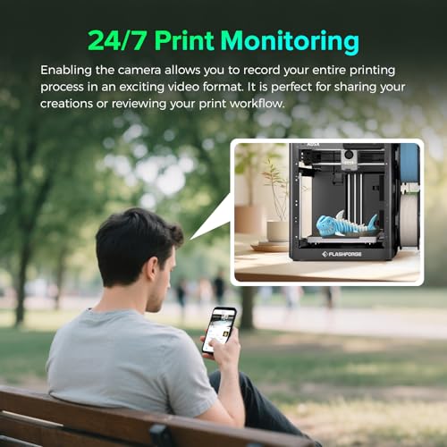 FLASHFORGE Camera Kit for Adventurer 5M/Adventurer 5M PRO/Adventurer 5X 3D Printer,3D Printer Parts for AD5M/AD5M PRO/AD5X