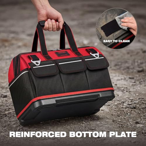Thalirem 17-Inch Heavy-Duty Tool Bag with Multi-Pocket Organizer L