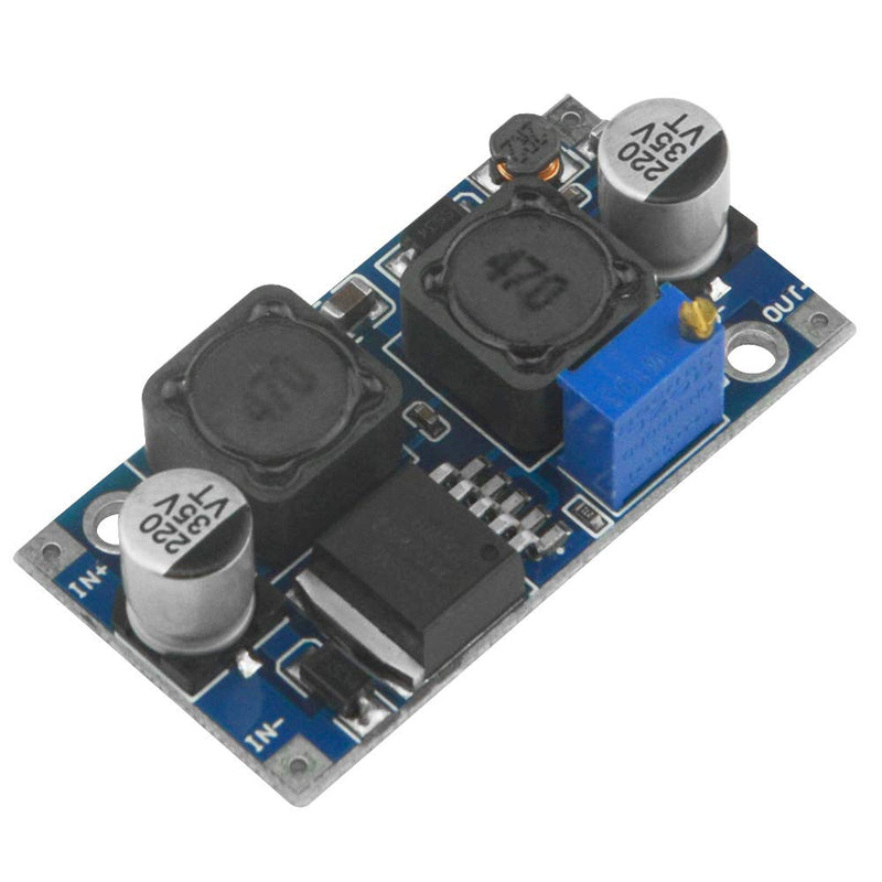 5pcs XL6009 DC-DC Buck Boost Voltage Converter Power Module 4A 400KHz Adjustable Step-Down Switch Module 3.8-30V to 1.25-35V Power Supply Module for Solar Panel