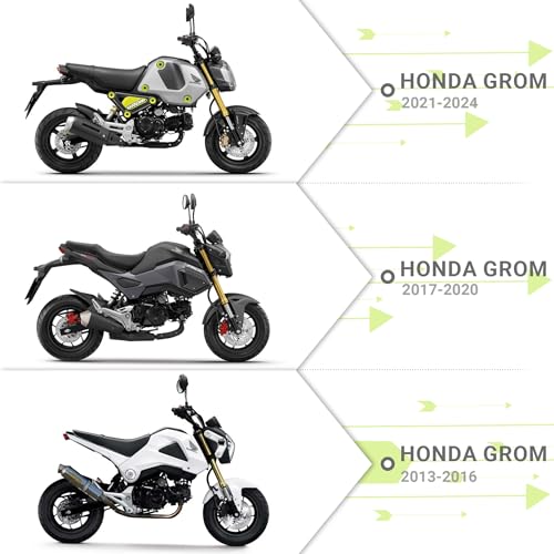 Mokuo Full Vehicle Fasteners Screws and Bolt Set in Carbon Steel Material Compatible with Honda Grom Msx 125 SF