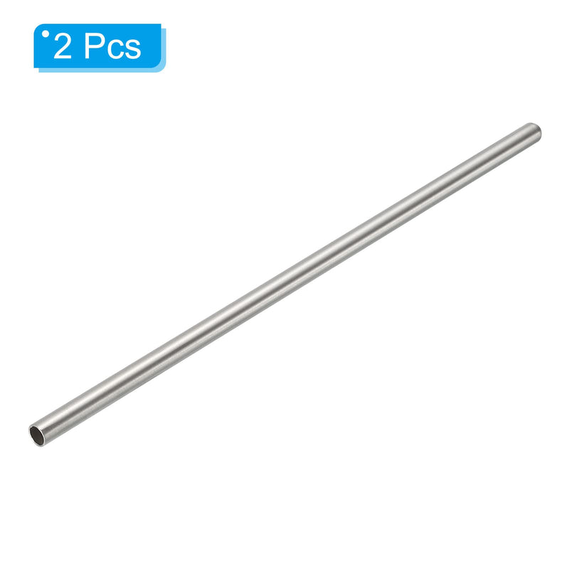 PATIKIL 2 pieces immersion sleeves 4mm ID 5mm AD 150mm stainless steel 304 for temperature measurement