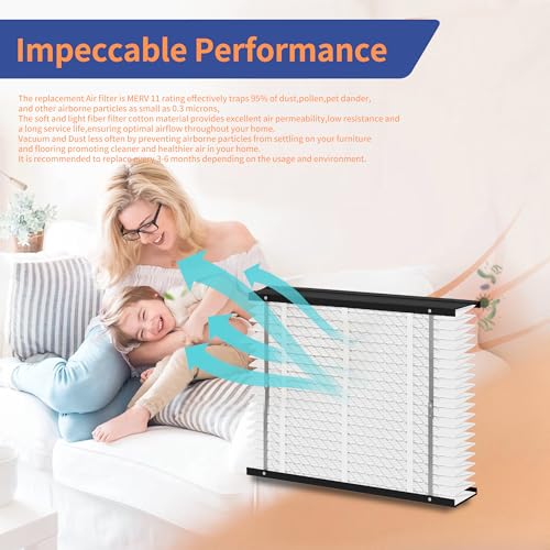 1 Pack 210 Replacement Filter,MERV 11,Compatible with AprilAire 210 Whole House Air Purifiers Models,1210,1620,2210,2216,3210,4200,HVAC Furnace Filter Replacement,20x25x4 Air Filter