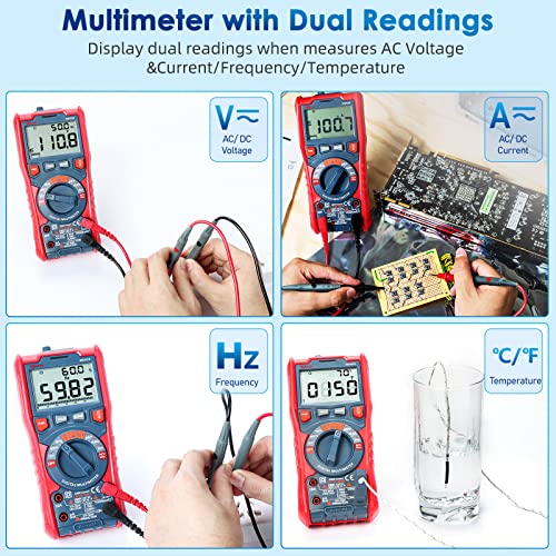 AstroAI TRMS 6000 Counts Digital Multimeter+ AstroAI TRMS 10000 Counts Digital Multimeter