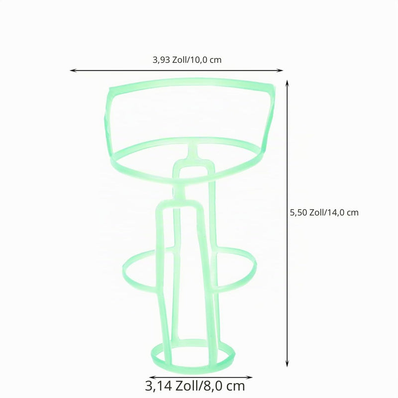 Healvian Infusion Bottle Net Cover Reusable Plastic Net for Saline Solution Hanging Salt Bottle Cover for Hospital Clinic and Home 5.51 x 3.94 x 3.15 Inches