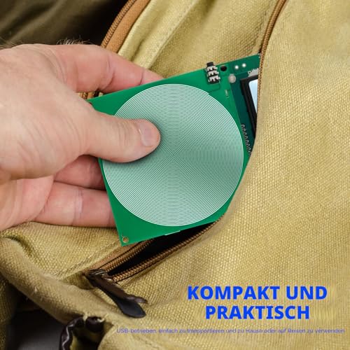 Schumann Wave Generator 7.83 Hz Schumann Frequency Generator USB 0.1 ~ 30,000 Hz Adjustable Ultra Low Frequency Pulse Generator Schumann Resonance Generator for Sleep and Relaxation