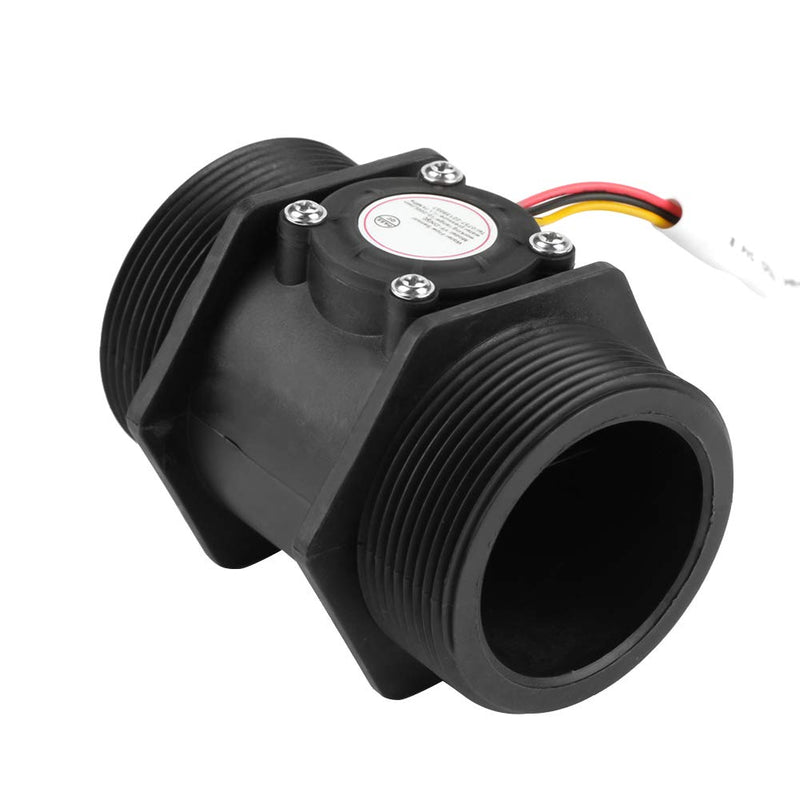 Flow Meter, DN50 G2" Turbine Flow Meter Water Flow Meter Water Hall Sensor Switch Meter for Water Heater, Water Treatment System