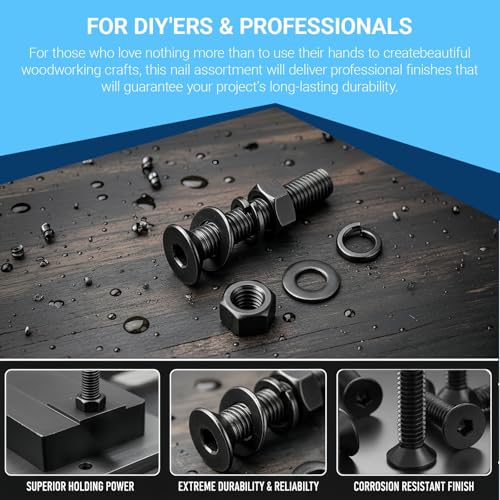 M2 M3 M4 M5 Fasteners 12.9 Alloy Steel Countersunk Hex Socket Screw Kit 3360 M2/M3/M4/M4 Button Flat