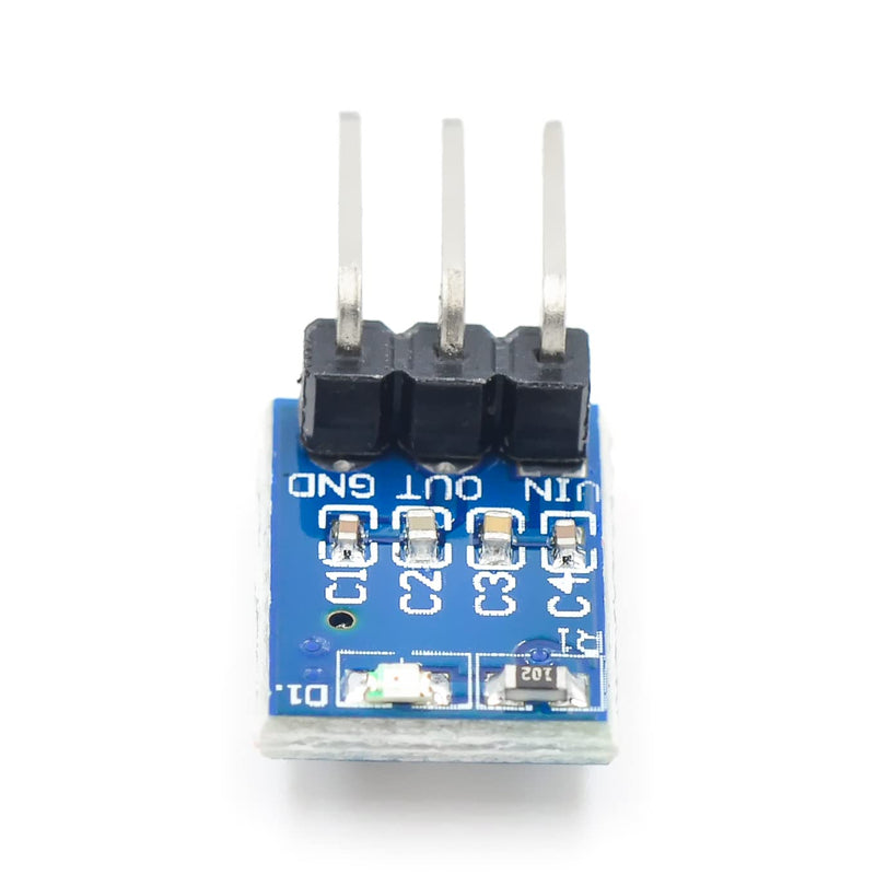 Fasizi 10pcs 3.3 DC Voltage Regulator Step Down Power Supply Module 4.75V-12V to 3.3V 800mA