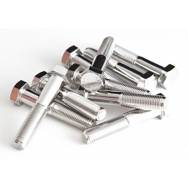 18-8, 3/4"-10 Hex Head Cap Screw, Plain Stainless Steel, 5 in L, 5 PK FBHEXB34105P5-1 Each 3/4 inches-10 X 5 inches Long, PK 5 18-8 Stainless Steel