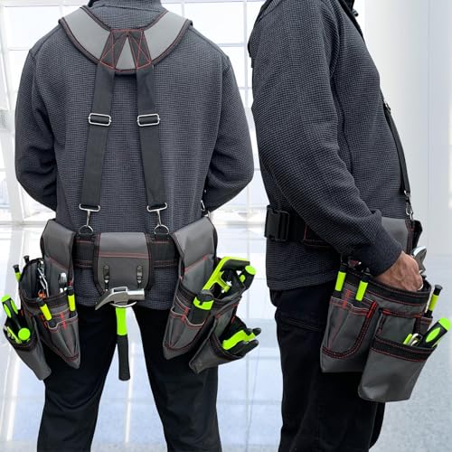 Tool Belt, Tool Belts for Men with Suspenders TB-1