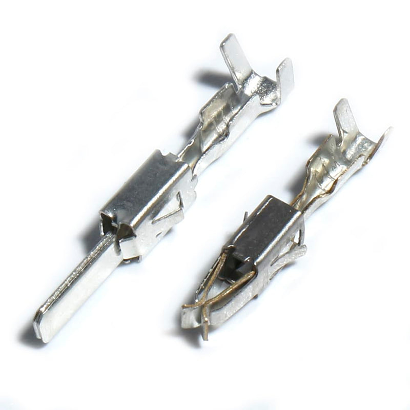 1.5/3.5mm Terminal Automotive Connector Car Electrical Wire Removal Non-Insulated Plug Male Female Crimp Pins