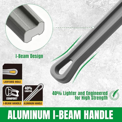 SK 14'' Pipe Wrench, Adjustable Plumbers Wrench, Aluminum Plumbing Wrench 14" Pipe Wrench