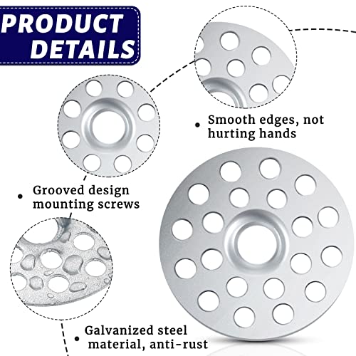 Cunhill 1000 Pieces 1 Inch Plaster Washers Zinc Washer for Wall Repair