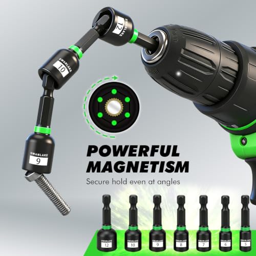 46 in 1 Magnetic Ratchet Screwdriver Set, Multi-Bit Screwdriver Kit, Nut Driver Set, Detachable Ratchet Handle with Storage Case, Repair Tool Kit for Furniture, Computer, Bicycle 46-in-1 Screwdriver Set