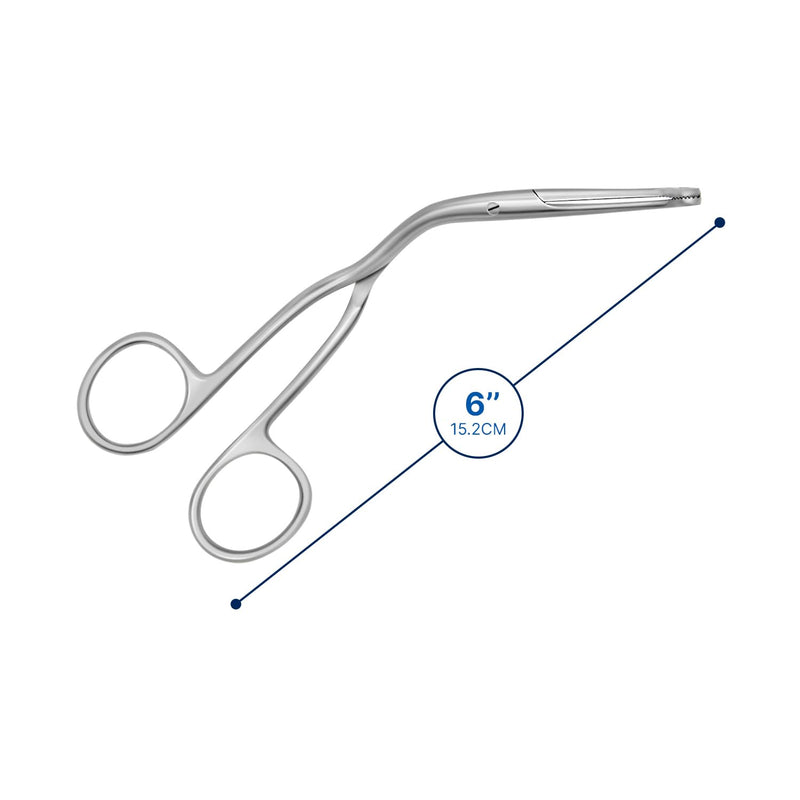 SURGICAL ONLINE Magill Catheter Forceps 6" Infant ENT Anesthesia Instruments EMT EMS Supplies, Long Forceps, Premium Stainless Steel 6 Inch