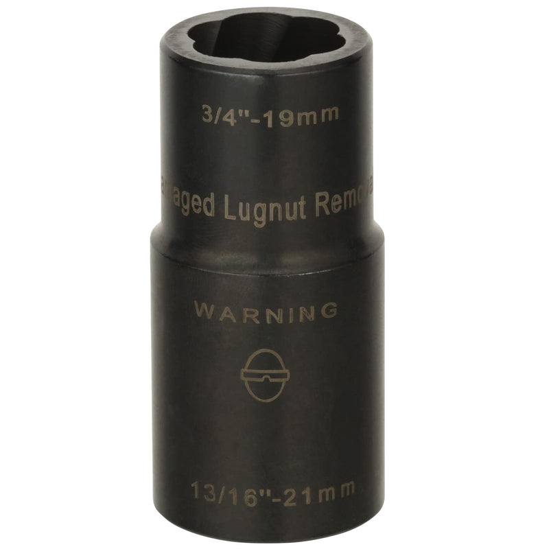 LTI TOOLS Twist Socket Lugnut Removal System, 3 Piece (LT4300), includes twist sockets 400-25 and 4200A and punch 400-7