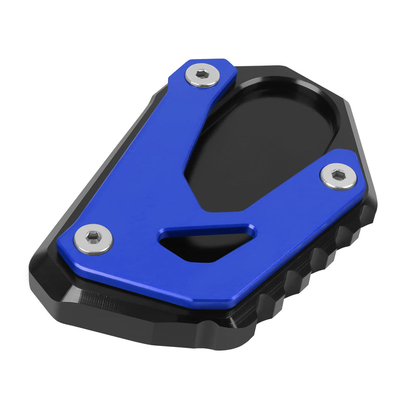 CHIFUN Kickstand Enlarger Pad Side Stand Extension Plate Replacement for Suzuki Vstrom 800DE V-strom 800 DE 1050DE 1050XT GSX-S1000 GSX-S1000GT GSX-8S(Blue) Blue