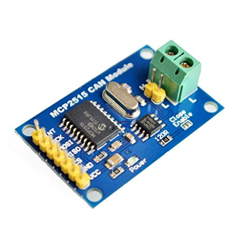 Hailege 2pcs MCP2515 CAN-BUS Module TJA1050 Receiver SPI Module AVR