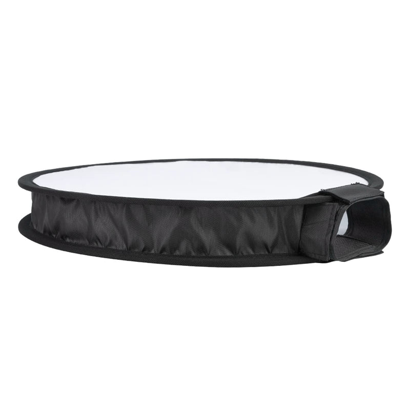 GOWENIC Softbox Diffuser, 40CM Round Shape Camera Flash Light Softbox, White, Nylon, Foldable, Portable, Includes Storage Bag
