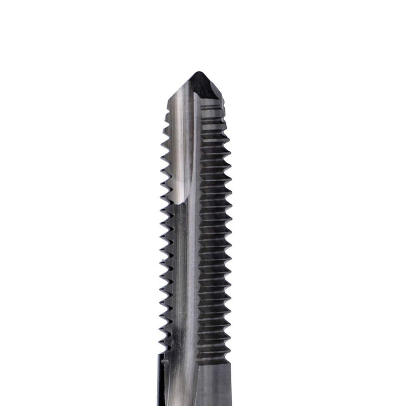 Drill America - DWT57097P12 10-24 High Speed Steel 2 Flute Spiral Point Tap (Pack of 12), DWT Series #10-24 Pack of 12
