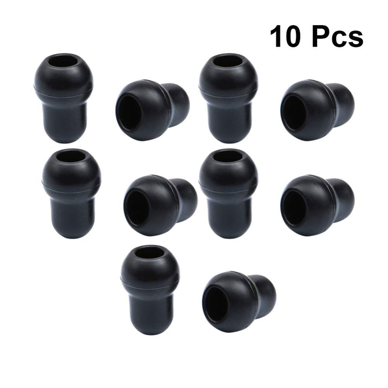 Healifty Pack of 10 Stethoscope Ear Plugs Silicone Stethoscope Replacement Littmann Stethoscope Accessories 3.5 mm Universal for 6 mm Ear Hooks Hospital Clinic Supplies