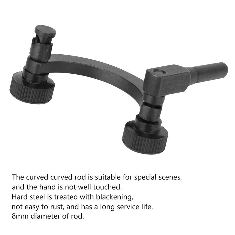 Holder for Digital Dial Indicator, Adjustable Universal Dial Indicator Holder, Semicircular Combination Test Dial Indicator Holder 8 mm Dial Gauge Support Stand for Measuring Work