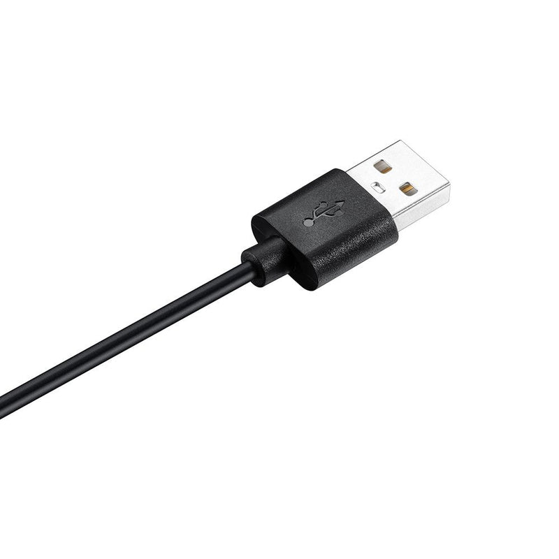 Kissmart Charger for Garmin Vivomove HR, Replacement USB Charging Cable Clip Cord for Vivomove HR Smart Watch (Black)