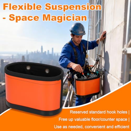 Bucket Tool Organizer with 14 Pockets