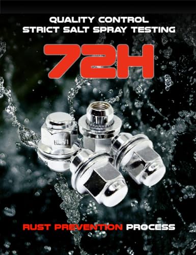 Set of 20 Veritek 12x1.25mm 1.47 Inch 13/16 Hex OEM Mag Washer Style Factory Replacement Chrome Lug Nuts for Nissan Infiniti Factory Wheels