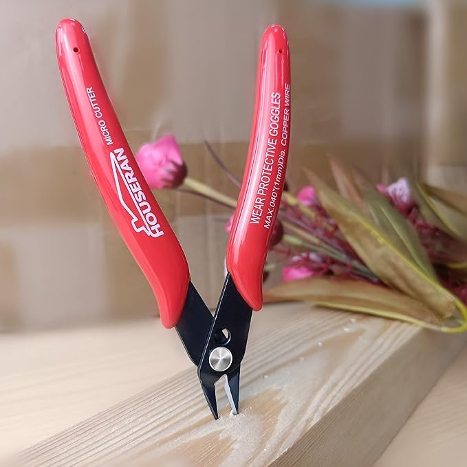 Wire Cutters, 20 PACK, 5 Inch Flush Cutter, Side Cutters