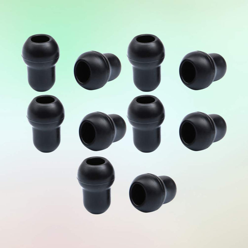 Healifty Pack of 10 Stethoscope Ear Plugs Silicone Stethoscope Replacement Littmann Stethoscope Accessories 3.5 mm Universal for 6 mm Ear Hooks Hospital Clinic Supplies