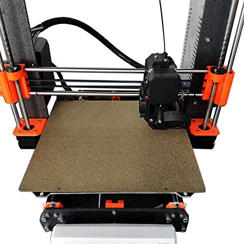 Toaiot MK52 Magnetic Platform 3D Printer Heat Bed Double Sided Textured Pei Spring Powder Coated Steel Sheet Build Plate for Reprap Prusa i3 MK3 MK2.5