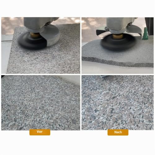 SHDIATOOL Dry Diamond Polishing Disc, Pack of 7, Grit 50 for Marble 100 mm | Diamond Grinding Pad Diamond Polishing Pad for Granite Stone Marble 4 Inch Grit 50
